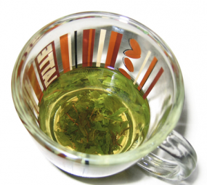 cup of green tea